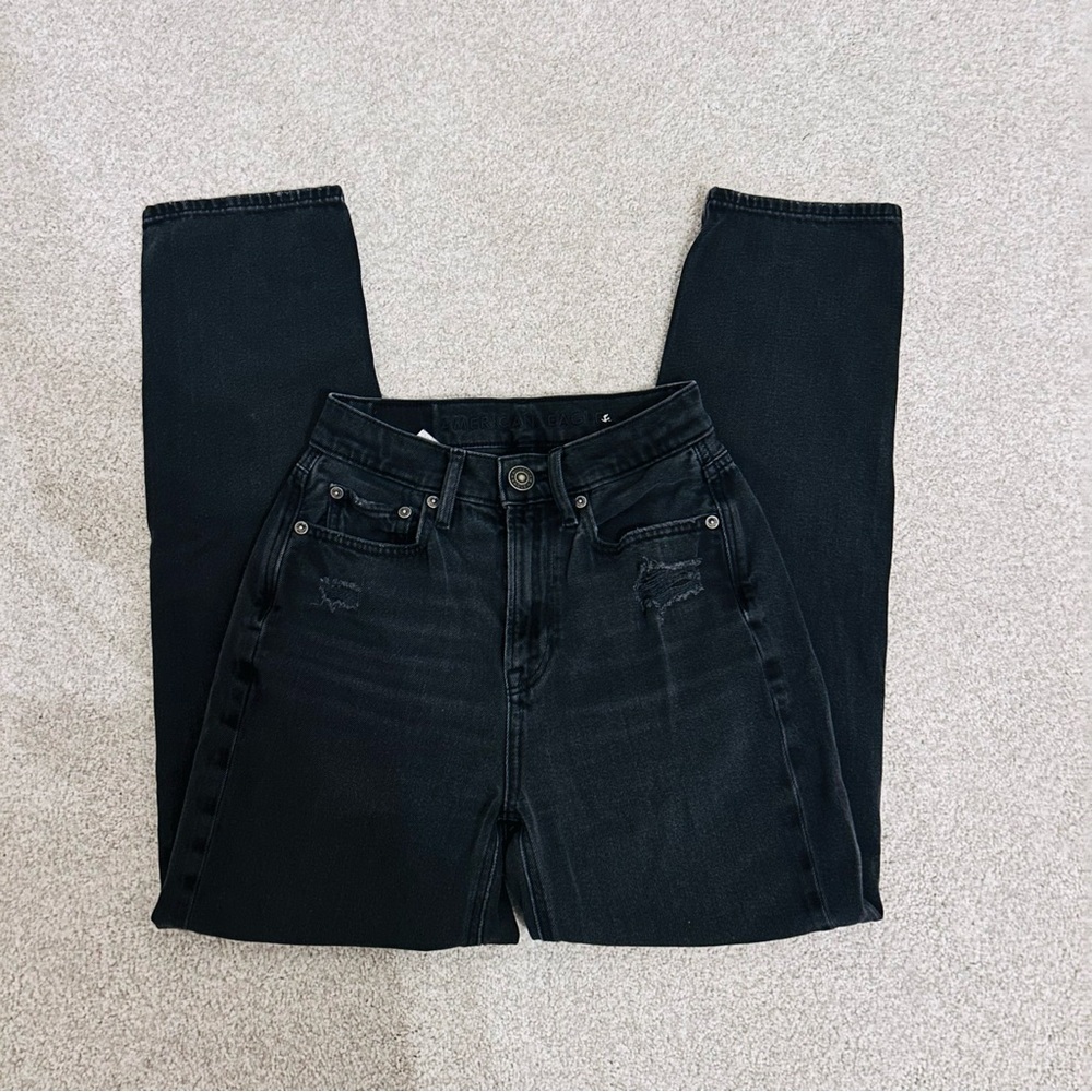 American Eagle Outfitters Black High Rise Women's Jeans